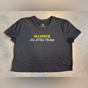 Women’s Kingz X Alliance jiu jitsu cropped tee